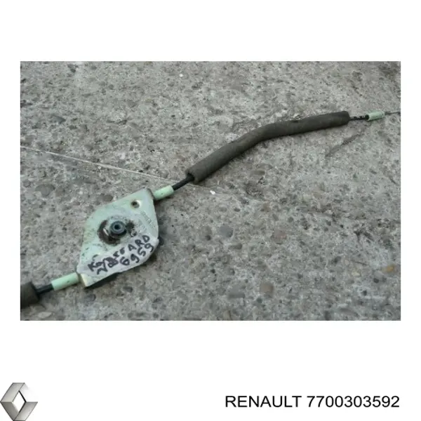 Купити 7700303592 Renault (RVI) Трос дверей задніх правих