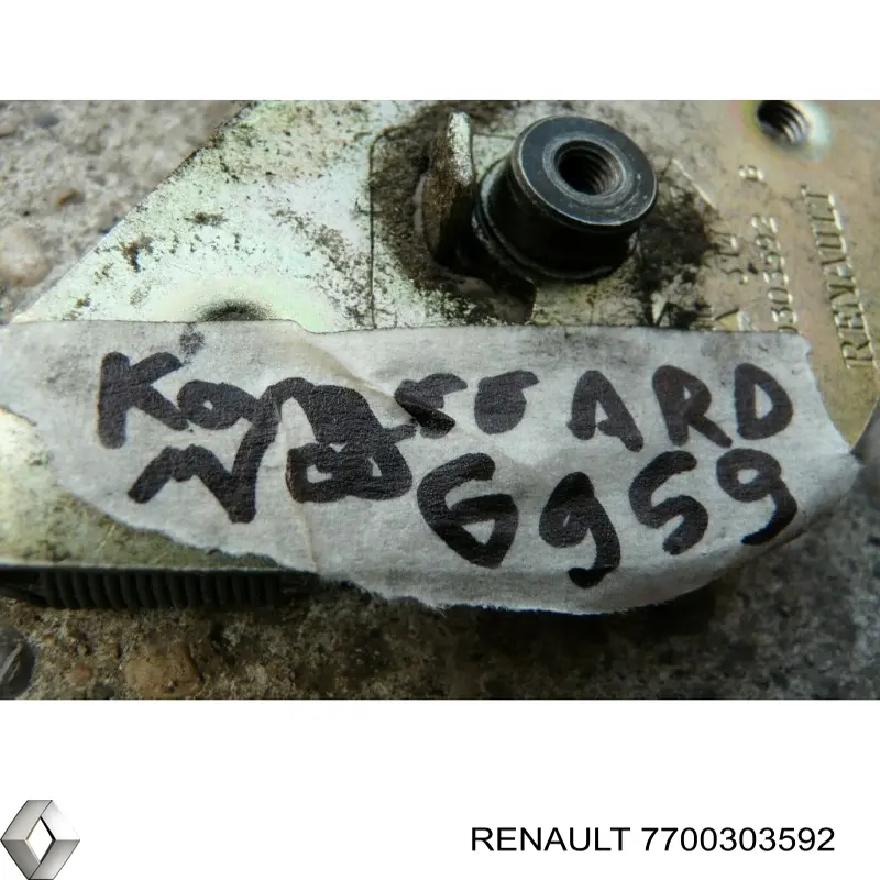 Трос відкривання двері задньої правої Rotweiss 7700303592 ціна, від 7.86 USD