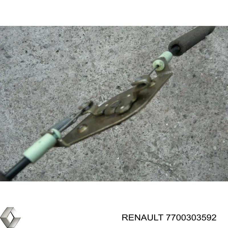 Трос відкривання двері задньої правої 7700303592 Renault (RVI)