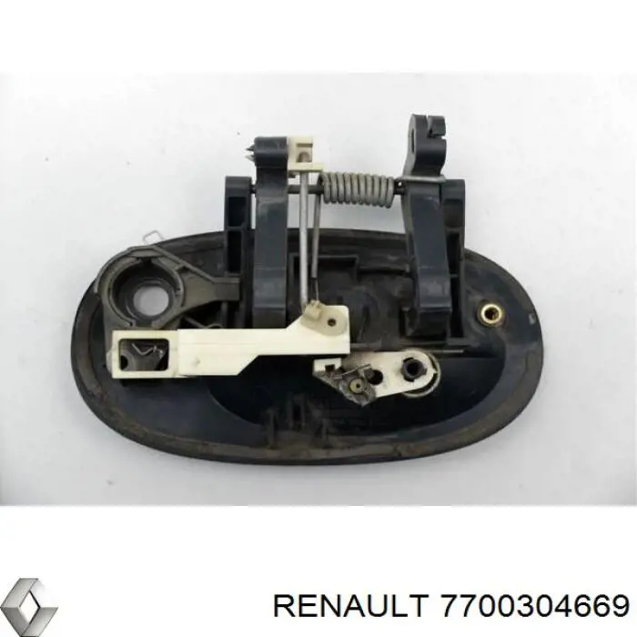 Ручка задньої (двостулкової) двері права зовнішня Renault (RVI) 7700304669 ціна, від 24.29 USD