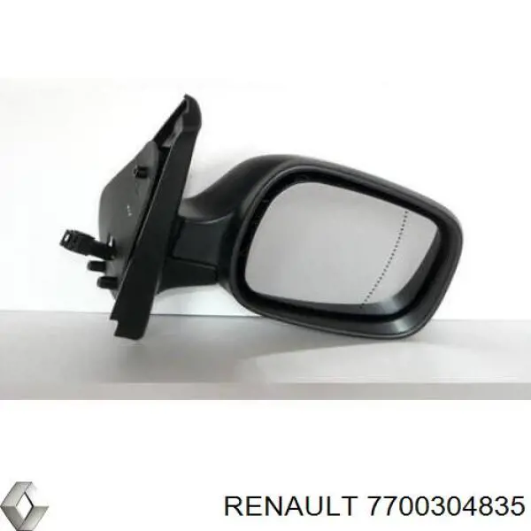 Праве бічне дзеркало Renault (RVI) 7700304835 ціна, від 28.99 USD