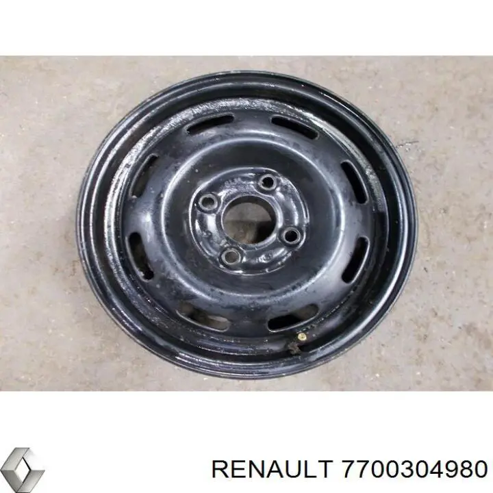 Диск колесний Renault (RVI) 7700304980 ціна, від 56.02 USD