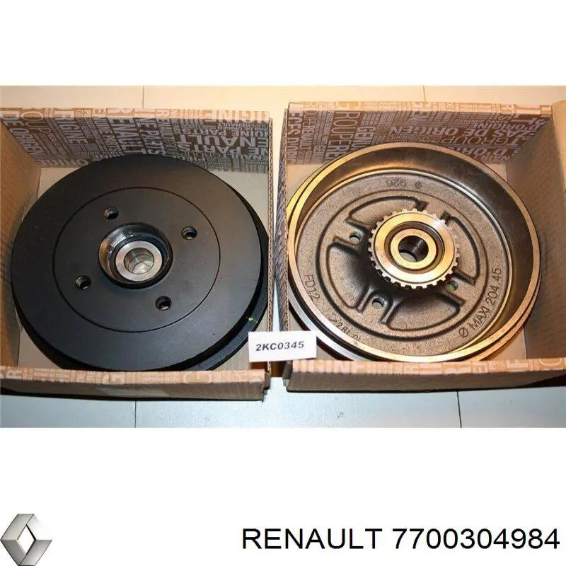 Барабан гальмівний задній Renault (RVI) 7700304984 ціна, від 39.18 USD