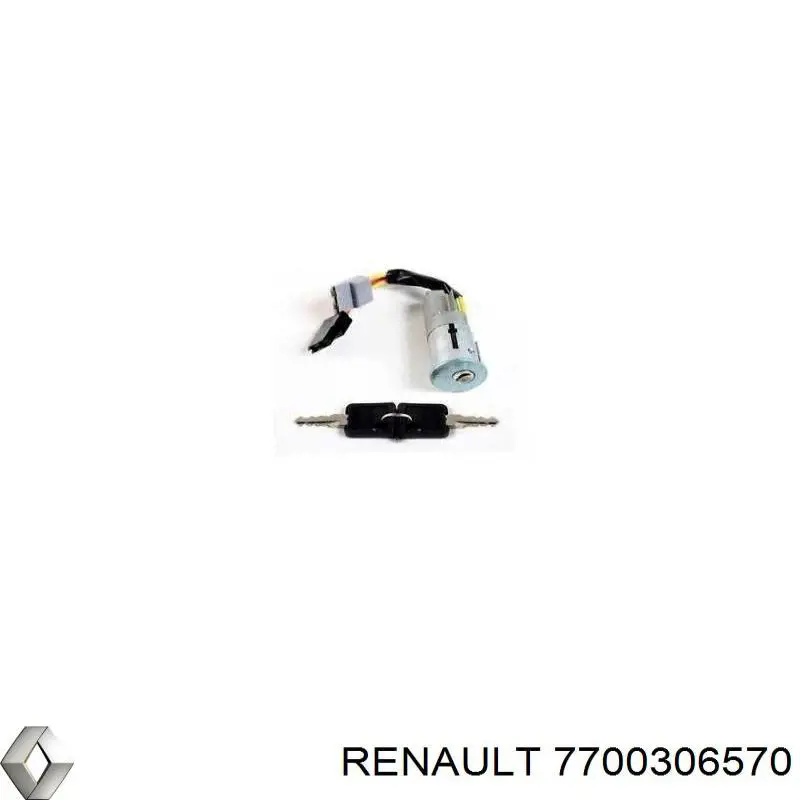 Замок запалювання 7700306570 Renault (RVI)