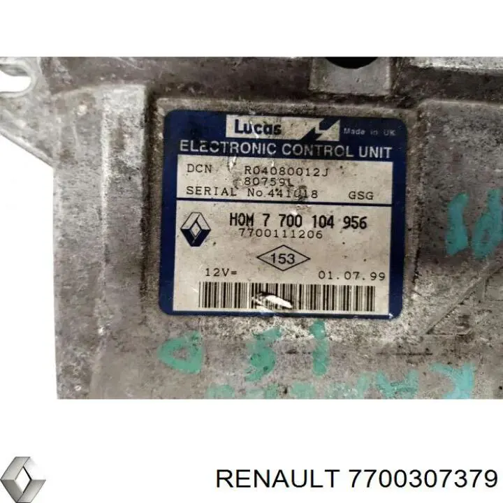 Купити 7700307379 Renault (RVI) 