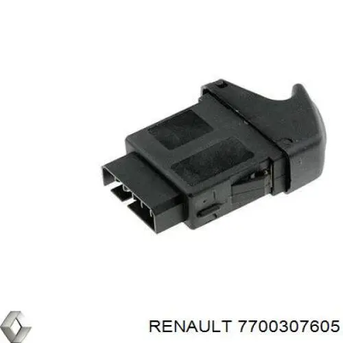 Купити 8200090316 Renault (RVI) Кнопка вмикання двигуна склопідіймача передня ліва