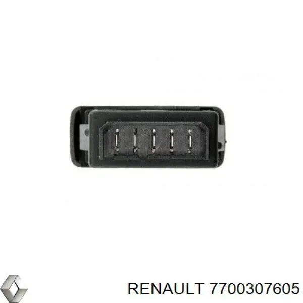 Кнопка вмикання двигуна склопідіймача передня ліва Renault Kangoo (KC0) (Рено Канго)