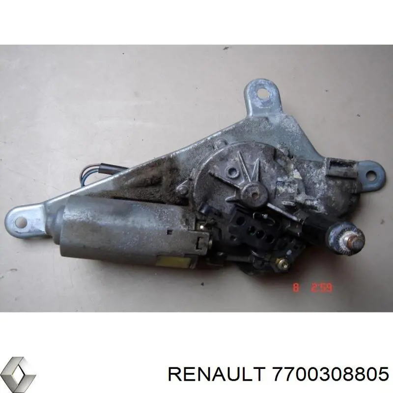 Купити 7700308805 Renault (RVI) Двигун склоочисника заднього скла