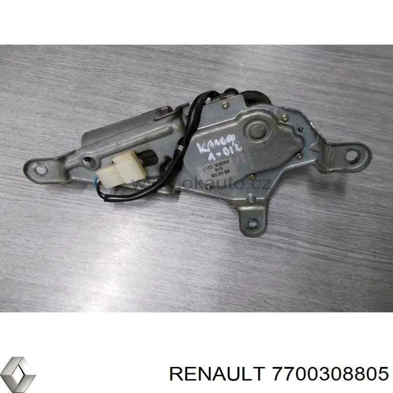 7700308805 Renault (RVI) двигун склоочисника заднього скла