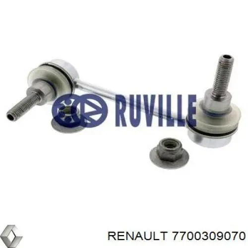 Купити 7700309070 Renault (RVI) Лінк стабілізатора, переднього, лівий
