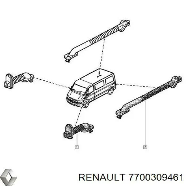  Renault (RVI) 7700309461 ціна, від 3.72 USD