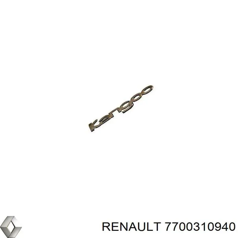 Емблема на кришку багажника, фірм.значок Renault (RVI) 7700310940 ціна, від 6.33 USD
