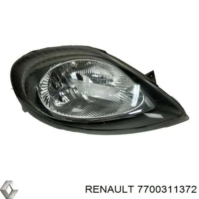 Фара правая Renault (RVI) 7700311372 ціна, від 65.81 USD