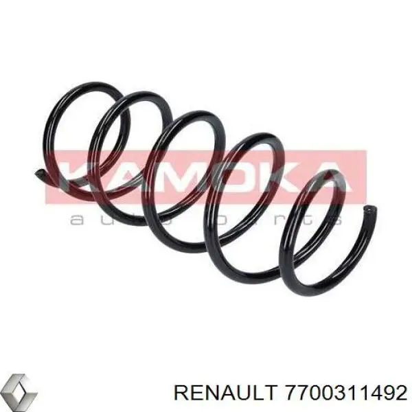 Пружина передня 7700311492 Renault (RVI)