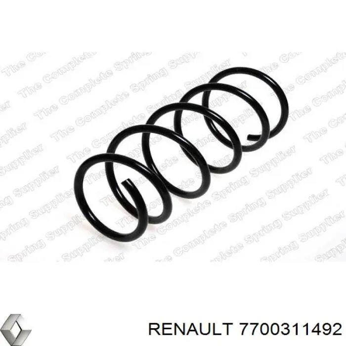 7700311492 Renault (RVI) Пружина амортизатора передняя