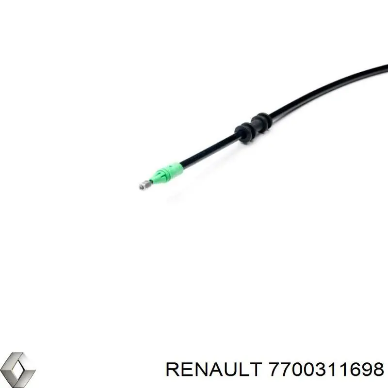 Трос ручного гальма задній, лівий Renault (RVI) 7700311698