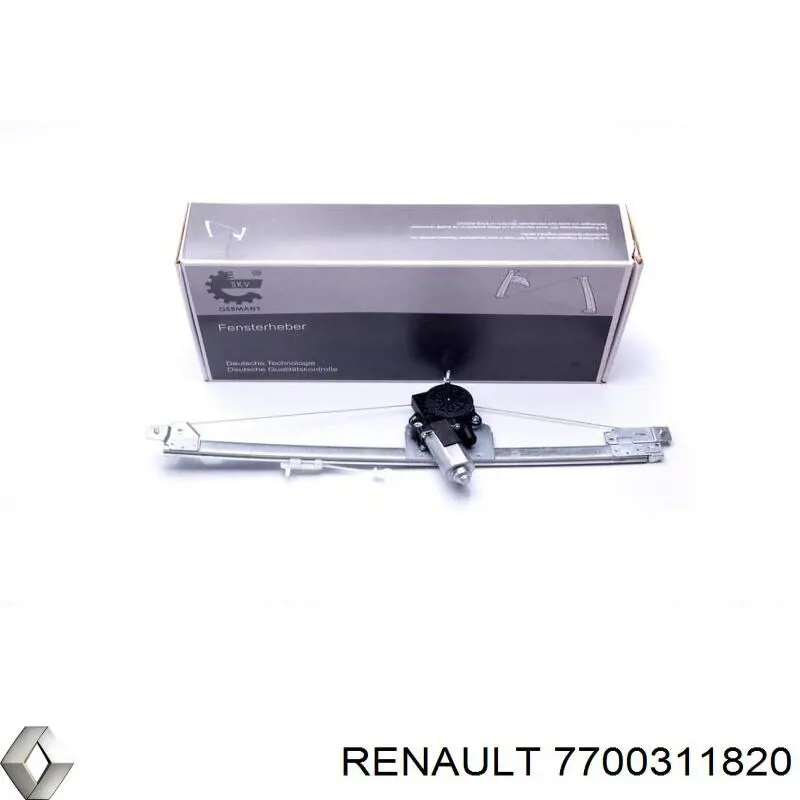 Склопідйомник з електродвигуном Renault (RVI) 7700311820 ціна, від 50.28 USD