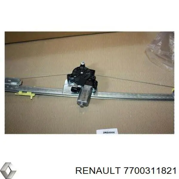 7700311821 Renault (RVI) механізм склопідіймача двері передньої, правої