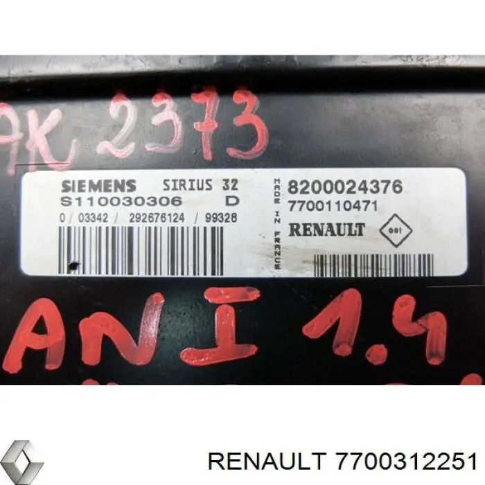  Renault (RVI) 7700312251