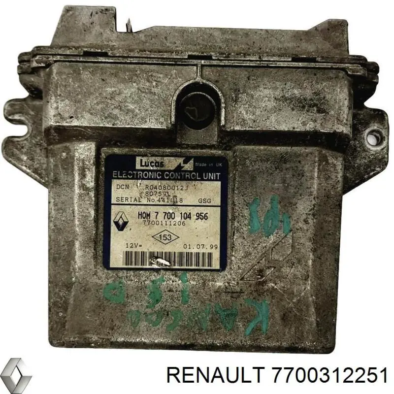 Купити 7700312251 Renault (RVI) 