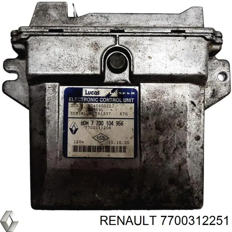  Renault (RVI) 7700312251 ціна, від 16.91 USD
