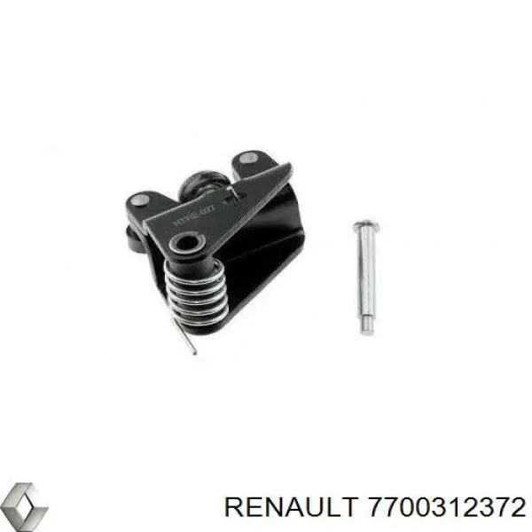 7700312372 Renault (RVI) ролик двері бічної/зсувної, правий центральний