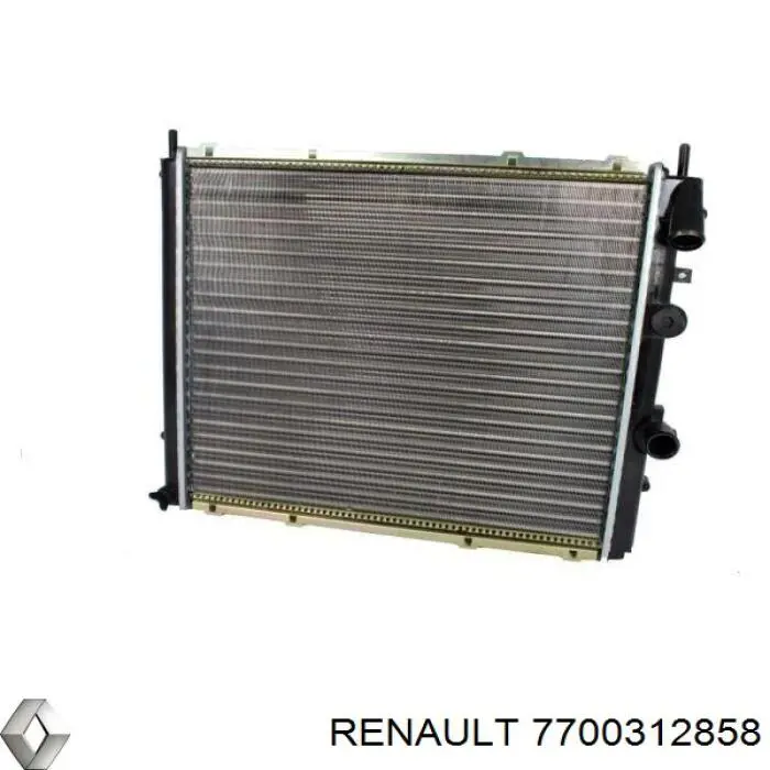 7700312858 Renault (RVI) Радіатор охолодження двигуна