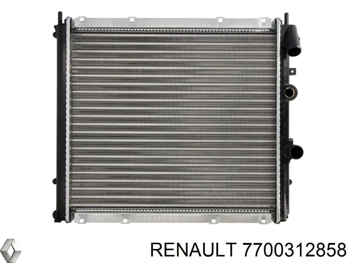 Радіатор основний Renault (RVI) 7700312858 ціна, від 63.35 USD