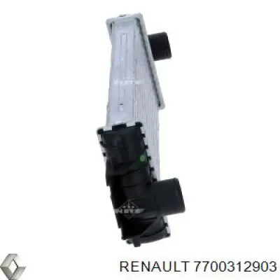 Радіатор інтеркулера Renault (RVI) 7700312903