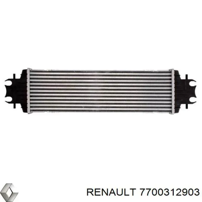 7700312903 Renault (RVI) радіатор интеркуллера