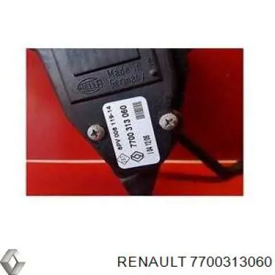 7700313060 Renault (RVI) педаль газу (акселератора)