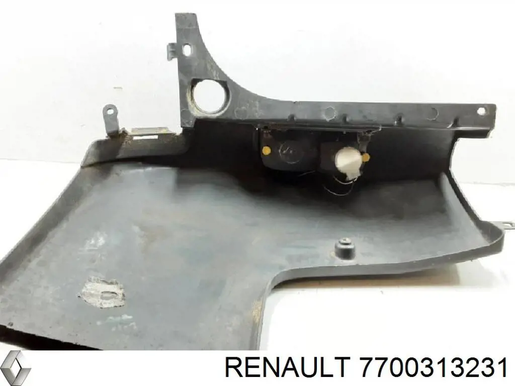 Купити 7700313231 Renault (RVI) Бампер задній, ліва частина