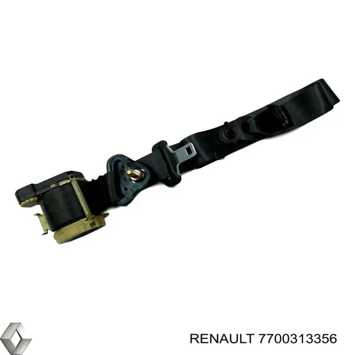 7700313356 Renault (RVI) ремінь безпеки задній лівий