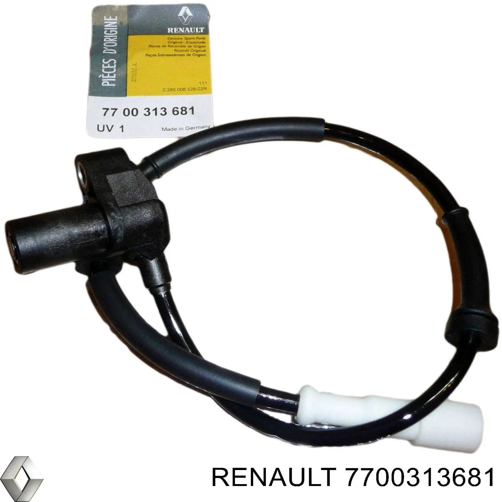 7700313681 Renault (RVI) датчик абс (abs передній)