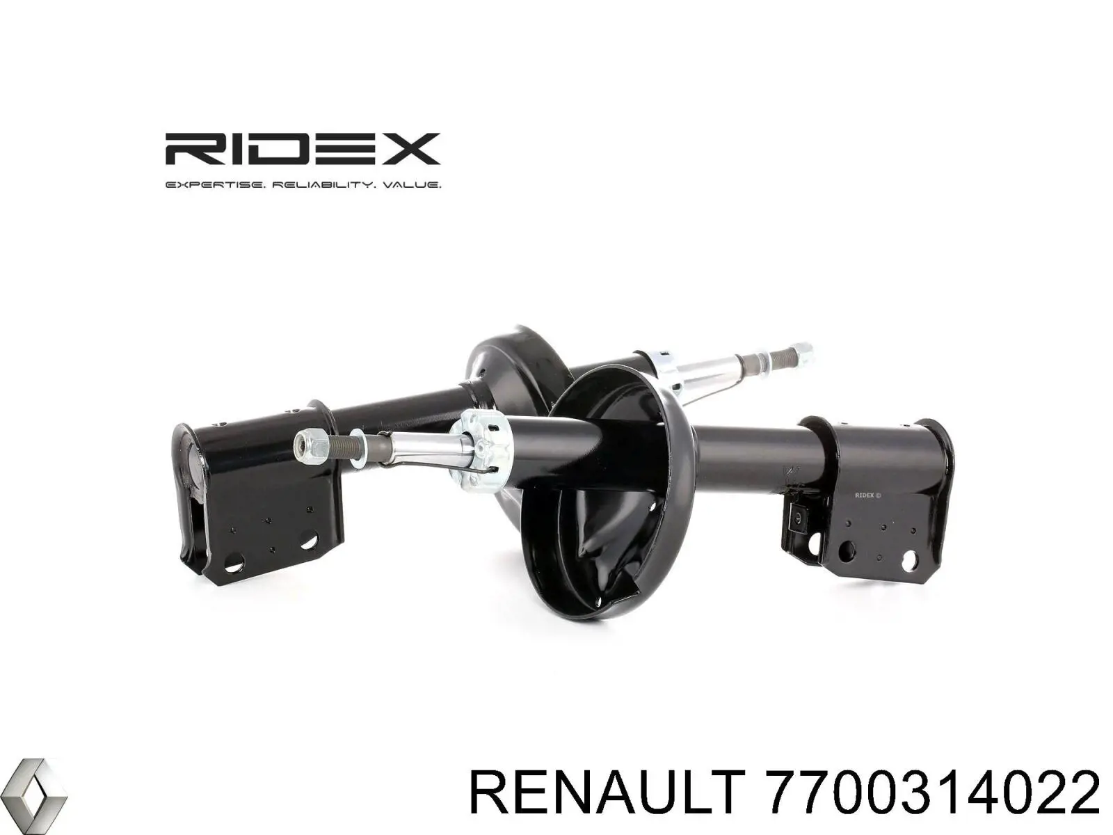 Стойка амортизатора передняя Renault (RVI) 7700314022 ціна, від 44.05 USD