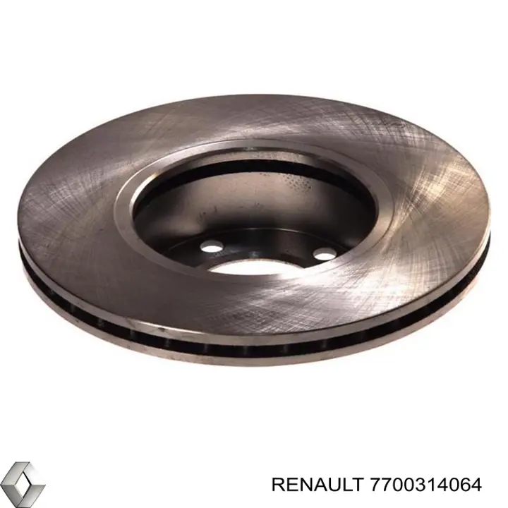 Диск гальмівний передній Renault (RVI) 7700314064