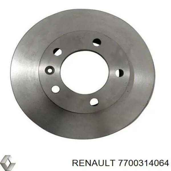 Диск переднього гальма Renault (RVI) 7700314064 ціна, від 44.11 USD