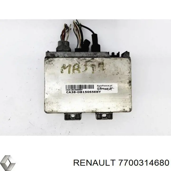 Модуль (блок) керування (ЕБУ) двигуном 7700314680 Renault (RVI)