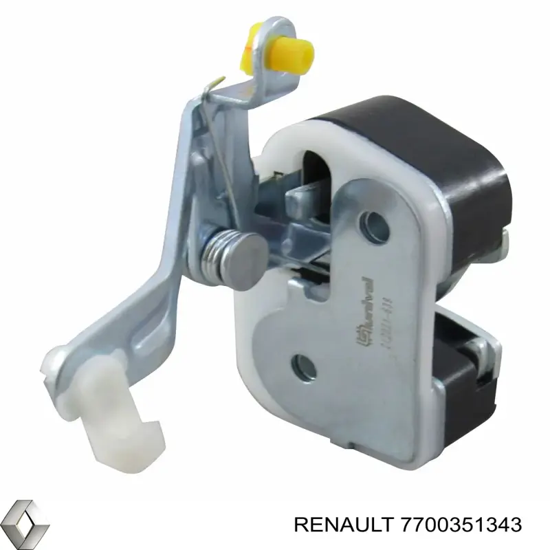 Замок дверей бічний/зсувний 7700351343 Renault (RVI)
