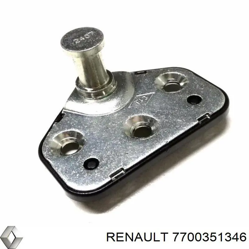 7700351346 Renault (RVI) петля-зачіп (відповідна частина замка зсувних дверей)