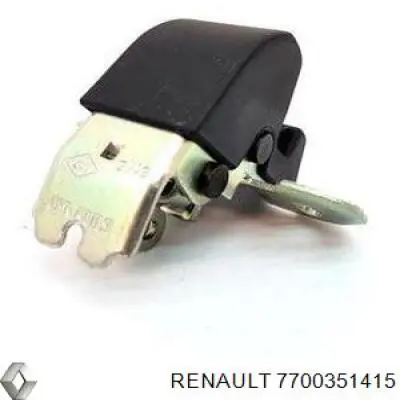 Замок задньої правої двостулкової двері, нижній 7700351415 Renault (RVI)