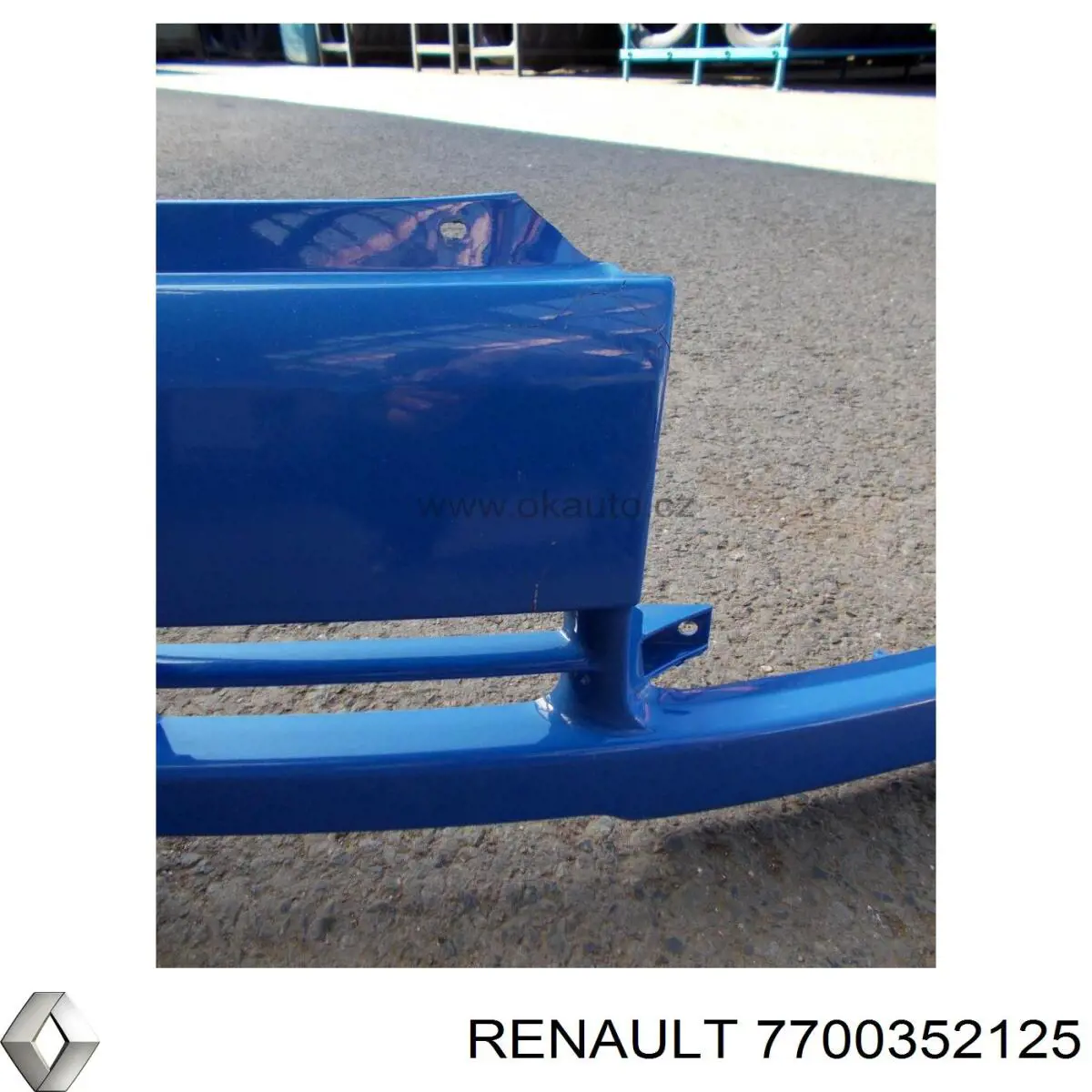 Купити 7700352125 Renault (RVI) Захисна решітка радіатора