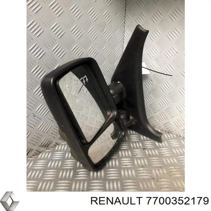Ліве бічне дзеркало Renault (RVI) 7700352179 ціна, від 44.32 USD