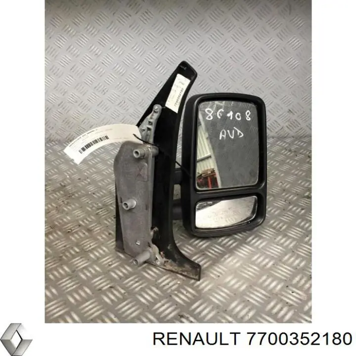 7700352180 Renault (RVI) дзеркало заднього виду, праве
