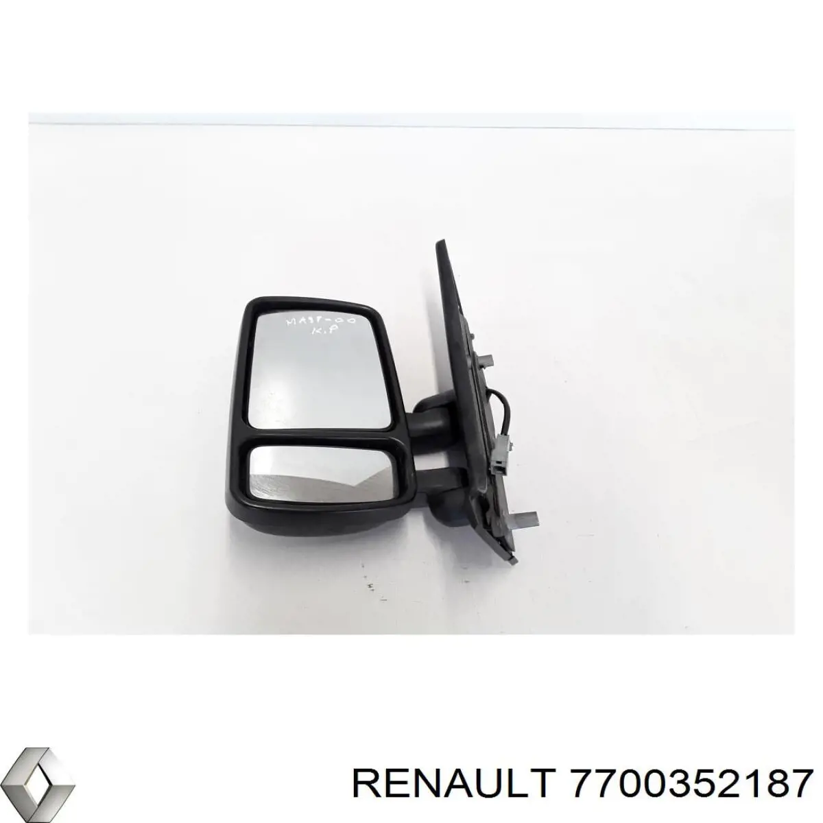 Ліве бічне дзеркало Renault (RVI) 7700352187 ціна, від 7.03 USD
