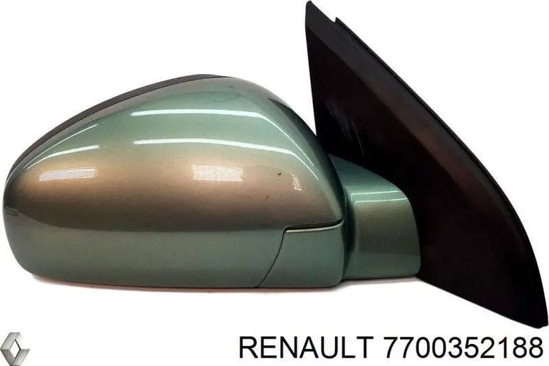 7700352188 Renault (RVI) дзеркало заднього виду, праве