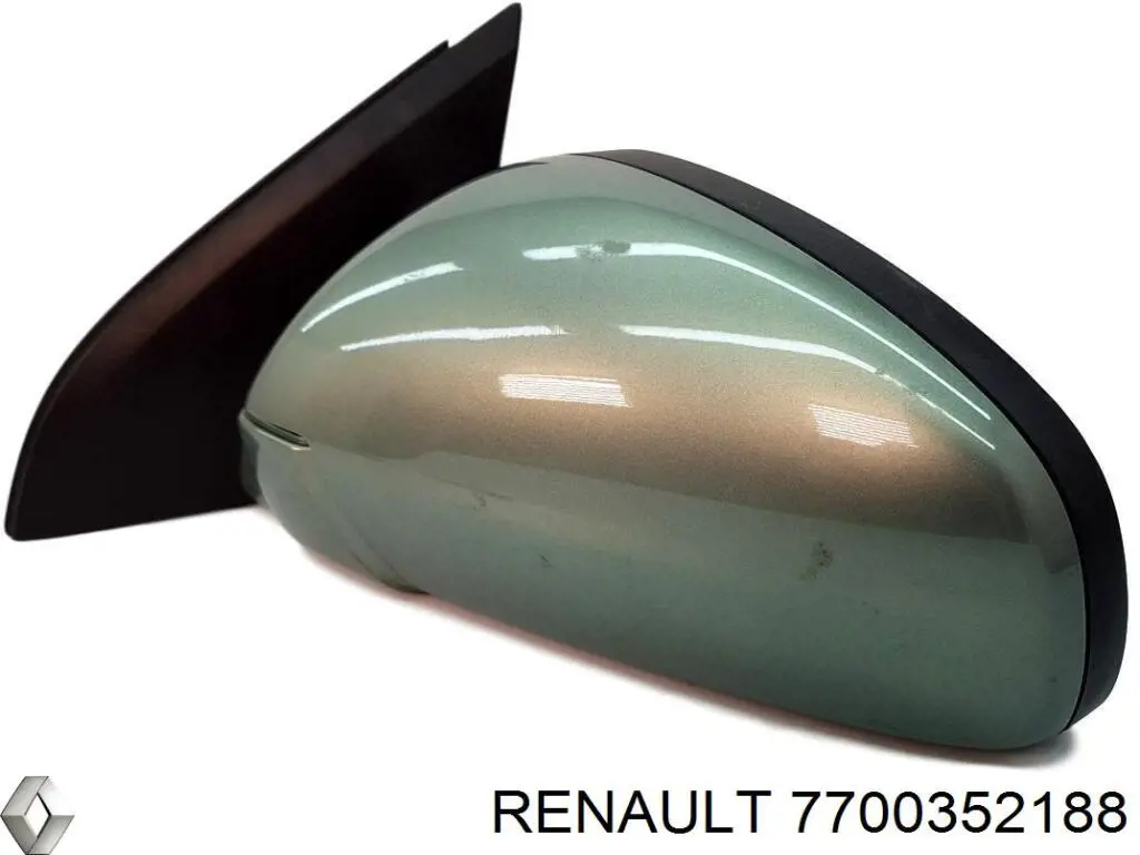 Праве бічне дзеркало Renault (RVI) 7700352188 ціна, від 66.54 USD