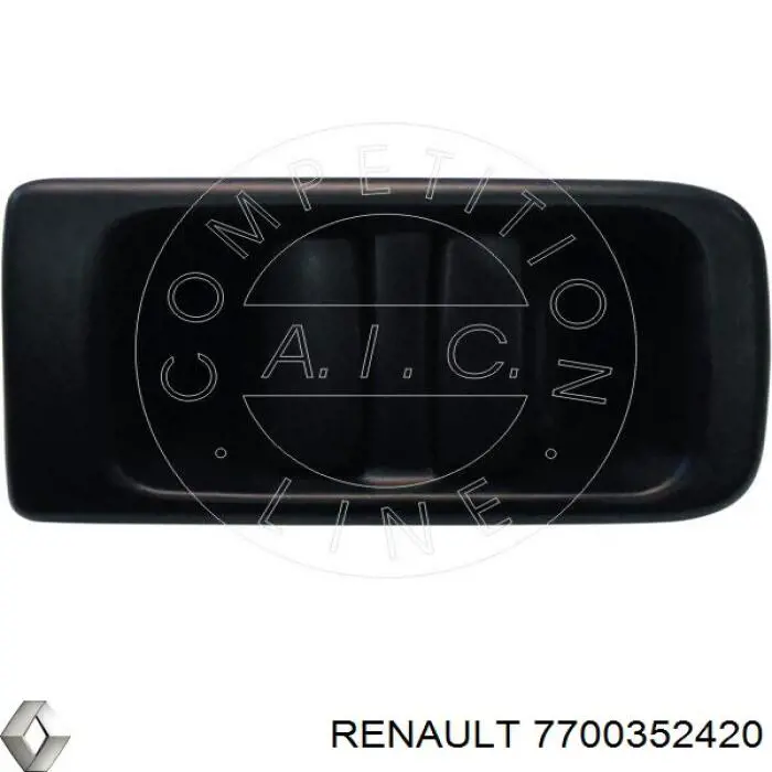 Ручка двері бічної/зсувної зовнішня права Renault (RVI) 7700352420 ціна, від 13.16 USD