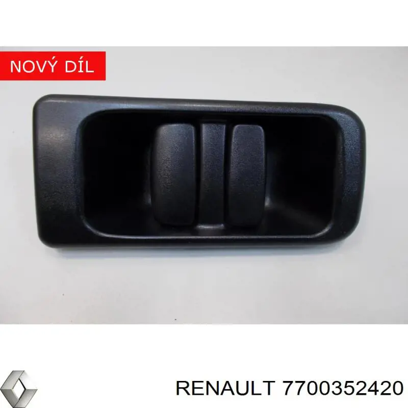 7700352420 Renault (RVI) ручка двері бічної/зсувної зовнішня права