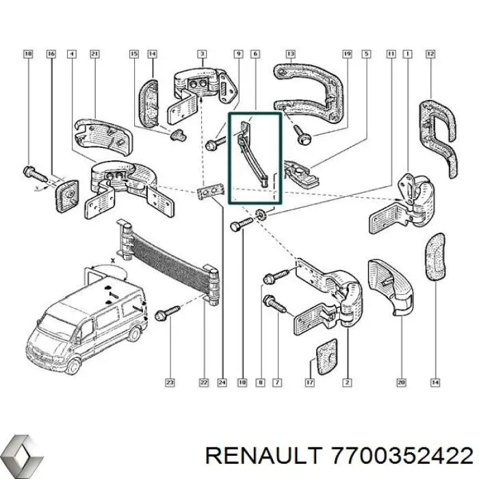  7700352422 Renault (RVI)